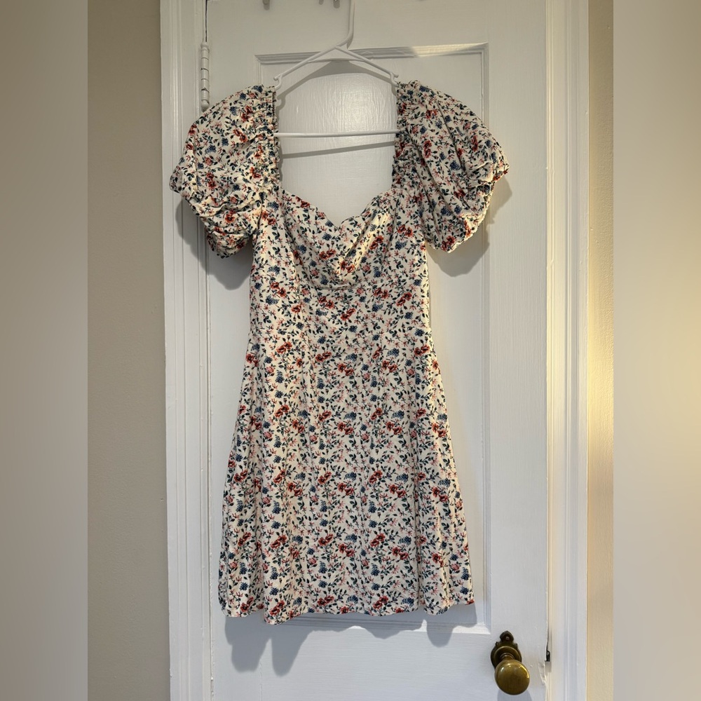 Francesca’s Miami Floral Knit Dress